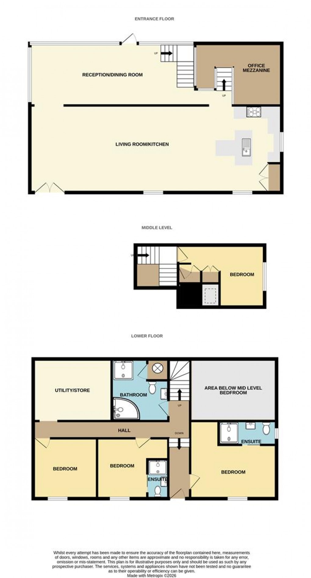 Floorplan for Trebilcock Farm, Roche