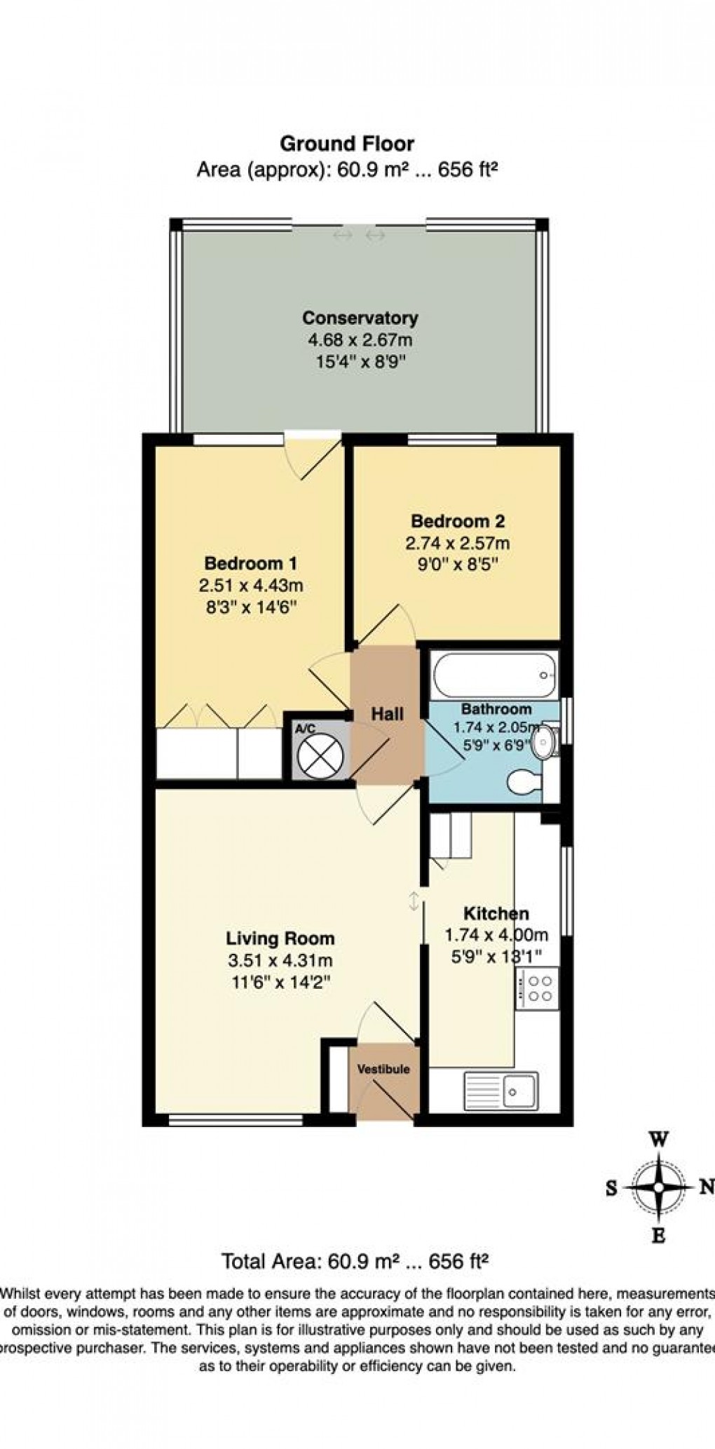 Floorplan for Briarfield, Fowey