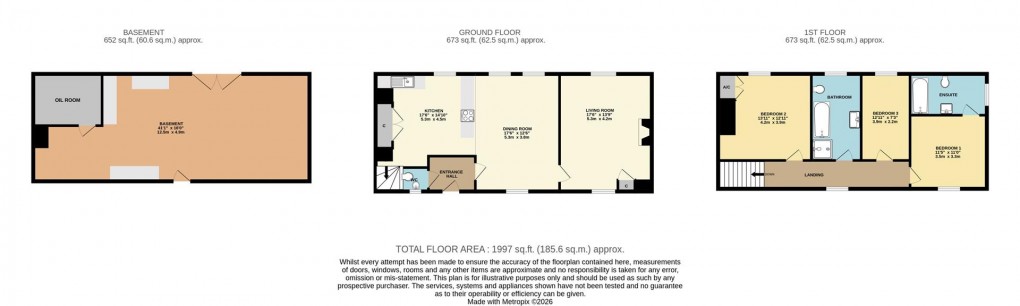Floorplan for Fore Street, Golant