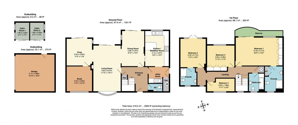 Floorplan for Hanson Drive, Fowey