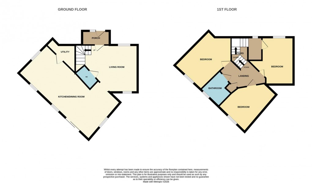 Floorplan for St Michaels Way, Roche, Roche